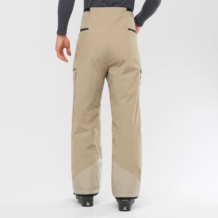 Pantalones De Esquí Salomon Gravity Gore Tex Hombre Kaki | MX BCTP975